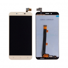 Pantalla completa compatible para Asus Zenfone 3 Max ZC553KL dorada
