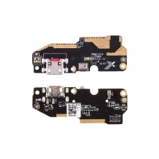 Placa auxiliar inferior con conector micro USB y micrófono BQ Aquaris X5