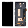 Pantalla completa con marco para Google Pixel 7A 5G negra OLED