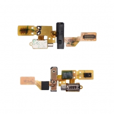 Circuito flex con conector de audio vibrador y sensor para Huawei Ascend G7
