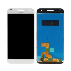 Pantalla completa para Huawei Ascend G7 blanca