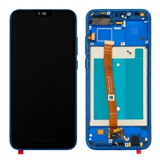 Pantalla completa con marco para Huawei Honor 10 azul