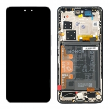 Pantalla completa con marco y batería para Huawei Honor 200 Pro 5G negra original