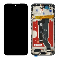 Pantalla completa con marco para Huawei Honor 400 5G negra original