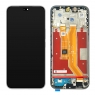 Pantalla completa con marco para Huawei Honor 400 Lite 5G gris/velvet grey original