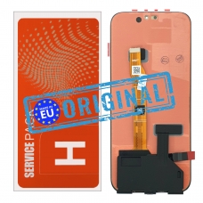 Pantalla completa para Huawei Honor 400 Lite 5G negra original(Service Pack) EU