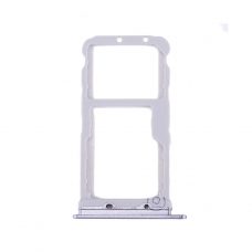 Bandeja Dual SIM+Micro SD blanca para Huawei Honor 9 STF-L09