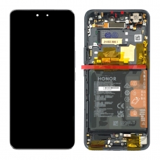 Pantalla completa con marco y batería para Huawei Honor Magic 6 Pro 5G negra original