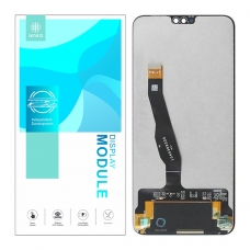 IKREA Pantalla completa para Huawei Honor 8X/Honor View 10 Lite/Honor 9X Lite 2020 negra Calidad Premium