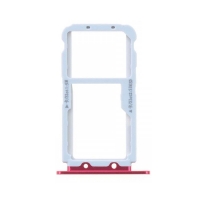 Bandeja Dual SIM+Micro SD roja para Huawei Honor View 10/Honor V10