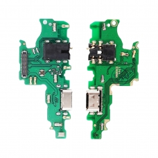 Placa auxiliar con conector USB Tipo C y entrada de audio jack 3.5mm para Huawei Honor View 10/Honor V10 BKL-L09