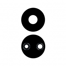 Set de lentes de cámara trasera para Huawei Honor X7A(2Pcs)