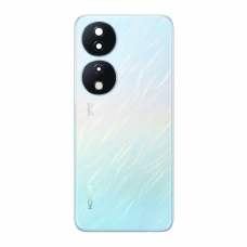 Tapa trasera con embellecedor para Huawei Honor X7b flowing silver original