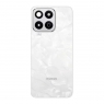 Tapa trasera con lente para Huawei Honor X7C 4G blanca original