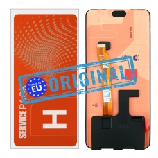 Pantalla completa para Huawei Honor Magic 7 Lite 5G/X9C 5G negra original(Service Pack)EU