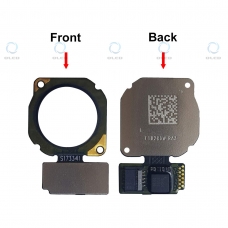 Flex con botón de lector de huellas blanco para Huawei Mate 10 Lite RNE-L21