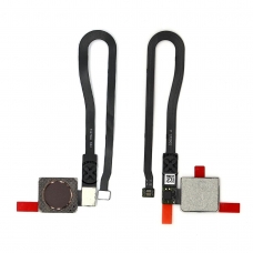 Flex con botón lector/sensor de huellas marrón para Huawei Mate 10 Pro