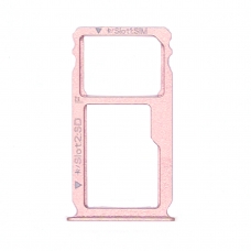 Bandeja SIM y Micro SD rosa para Huawei Mate S 