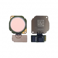 Botón de lector de huellas huellas rosa para Huawei P Smart Plus/Nova 3i/P Smart +