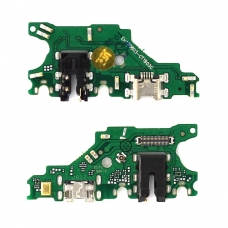 Placa auxiliar con conector de carga y accesorios micro USB y conector de audio jack para Huawei P Smart Plus INE-LX1/Nova 3i