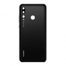 Tapa trasera negra con lente para Huawei P Smart Plus 2019 POT-LX1T