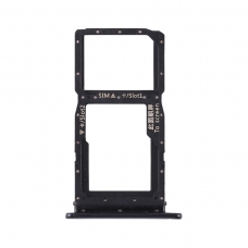 Bandeja SIM negra para Huawei P Smart Z STK-LX1/Y9 Prime 2019