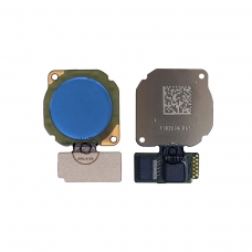 Botón de lector de huellas azul para Huawei P Smart FIG-LX1