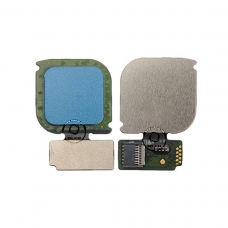 Botón de lector/detector de huella azul para Huawei P10 Lite