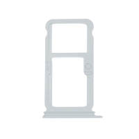 Bandeja Dual SIM+Micro SD plateada para Huawei P10 Plus