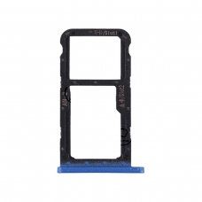 Bandeja Dual SIM+SD azul para Huawei P20 Lite ANE-LX1