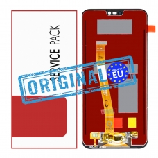 Pantalla completa para Huawei P20 Lite negra original(Service Pack) EU