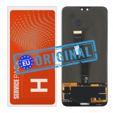 Pantalla completa sin marco para Huawei P20 Pro negra original(Service Pack) EU