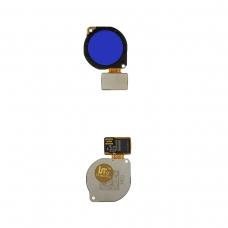 Botón lector de huellas azul para Huawei P30 Lite MAR-LX1A/P Smart Z