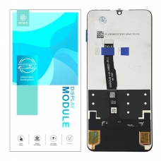 IKREA Pantalla completa para Huawei P30 Lite negra Calidad Premium