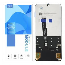 ISER Pantalla completa para Huawei P30 Lite negra Calidad Premium