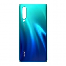 Tapa trasera  azul arurora para Huawei P30 