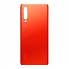 Tapa trasera  naranja/ámbar para Huawei P30 