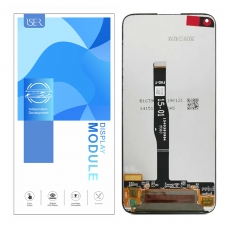 ISER Pantalla completa para Huawei P40 Lite/P20 Lite 2019  negra Calidad Premium