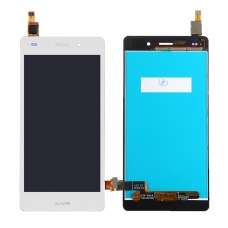 Pantalla completa para Huawei P8 Lite blanca