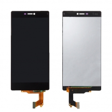 Pantalla completa para Huawei P8 negra