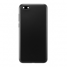 Tapa trasera con lente para Huawei Y5 2018 DRA-L21 negra