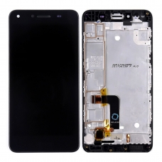 Pantalla completa con marco para Huawei Y5 II CUN-L21/Y6 II Compact LYO-L21 negra original