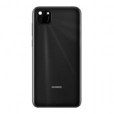 Tapa trasera negra con lente para Huawei Y5p 2020