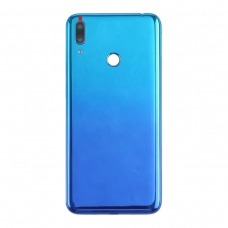 Tapa trasera azul aurora con lente para Huawei Y7 2019