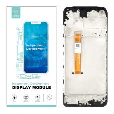 IKREA Pantalla completa con marco para Oppo A53/A53S BOE negra Calidad Premium(Assembled)