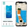 IKREA Pantalla completa con marco para Samsung Galaxy A11 A115 negra Calidad Premium(Assembled)