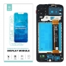 IKREA Pantalla completa con marco para Samsung Galaxy A13 4G 2022 A135 negra Calidad Premium(Assembled)