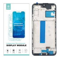 IKREA Pantalla completa con marco para Samsung Galaxy A25 5G A256 negra OLED