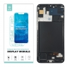 IKREA Pantalla completa con marco para Samsung Galaxy A30S A307F negra OLED