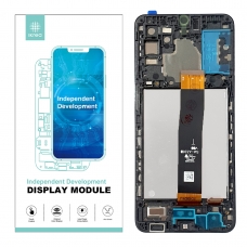 IKREA Pantalla completa con marco para Samsung Galaxy A32 5G A326 negra original China(Assembled) Versión V00T